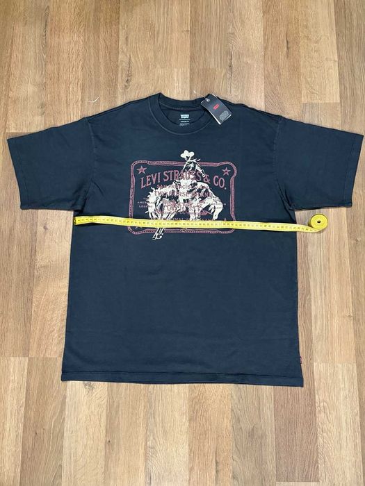 Брендові чоловічі футболки оригінал Levi's (вільний крій)