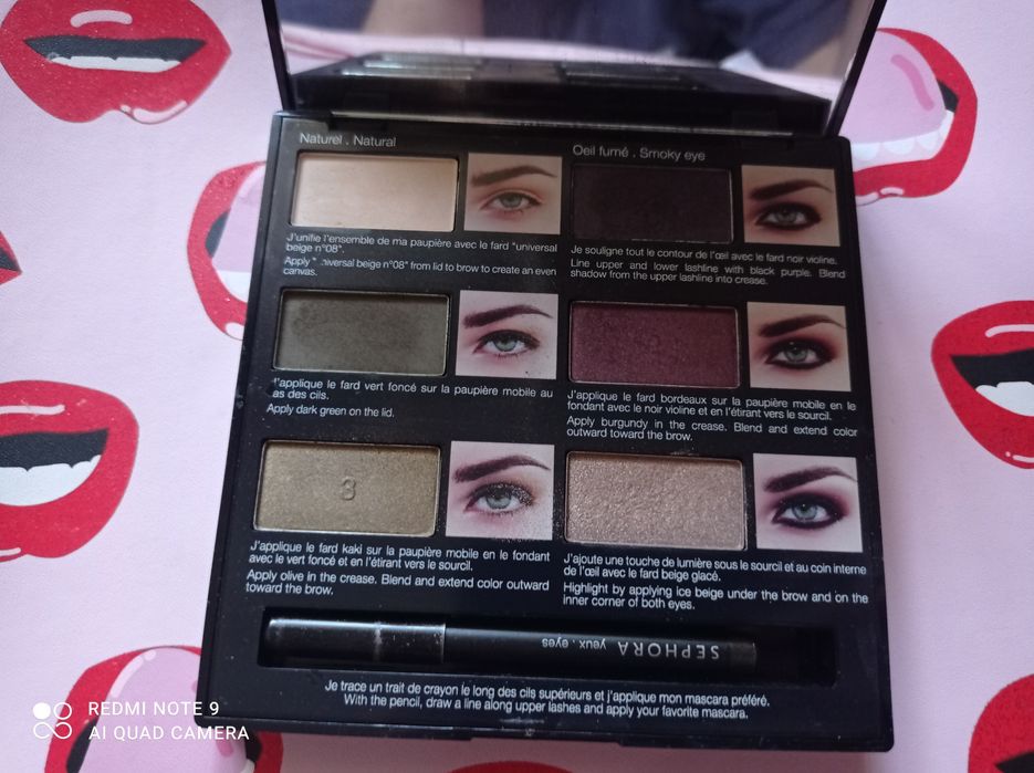 Sephora. Paleta de sombras Green eyes.