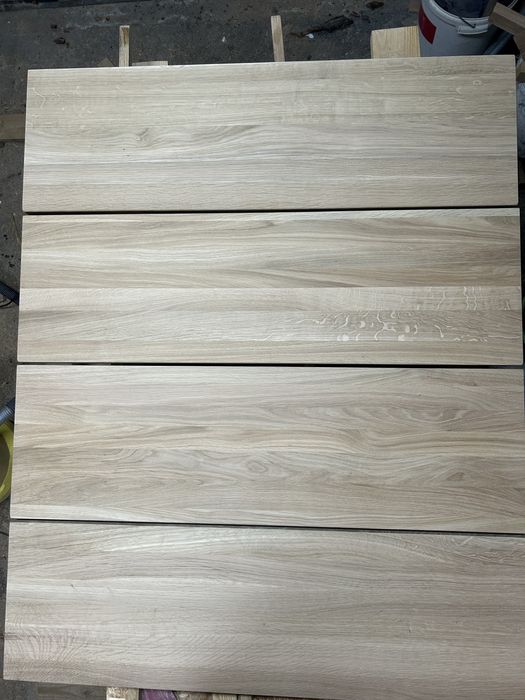 Schody, Stopnie debowe, klasa AB  4x30x100