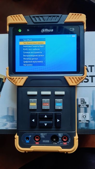 Аналоговий / мережевий тестер Dahua PFM900-E