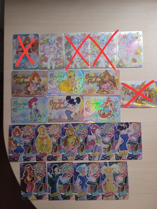 Картки Вінкс коллекционные карточки Винкс Winx