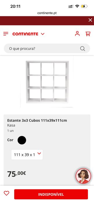 Movel Cubos Branco 3x3