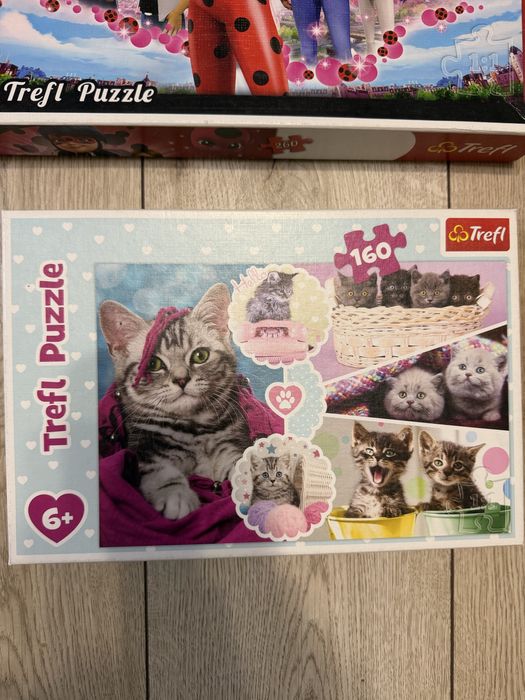 Пазли Trefl всі разом Леді Баг коти