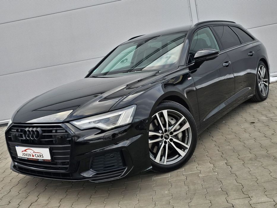 Audi A6 Avant JAK NOWA S-Line BLACK!Quattro!FUL!Virtual^Keyles^Asystenty!BEZWYPADKOW