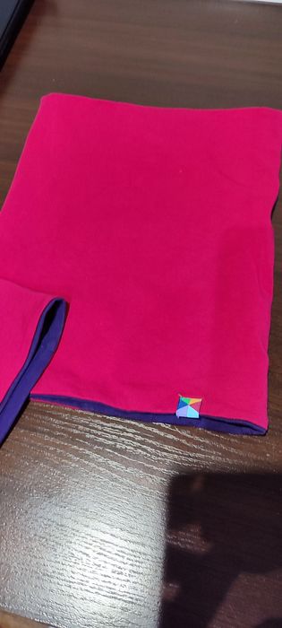 Dwustronna czapka i komin My Basic