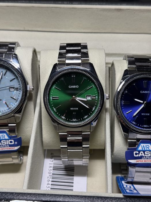 Годинник Casio MTP-1302 / Статусний вигляд / 7 кольорів / Повний комплект