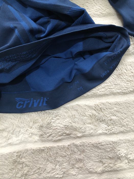 NIKE CRIVIT (S/M) термобелье мужское лонгслив кофта верх синяя терморе