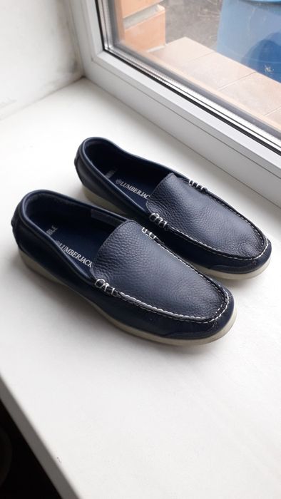 Мокасини сліпони 26см.Шкіряні