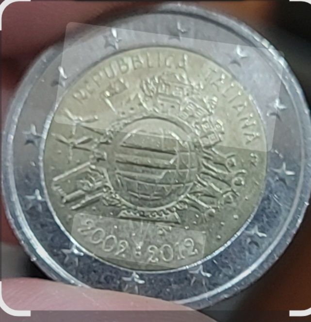 Moeda 2€, Itália 2012