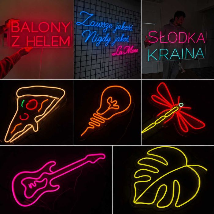 Neony LED dla firm | Logo LED | Projekt GRATIS | Producent