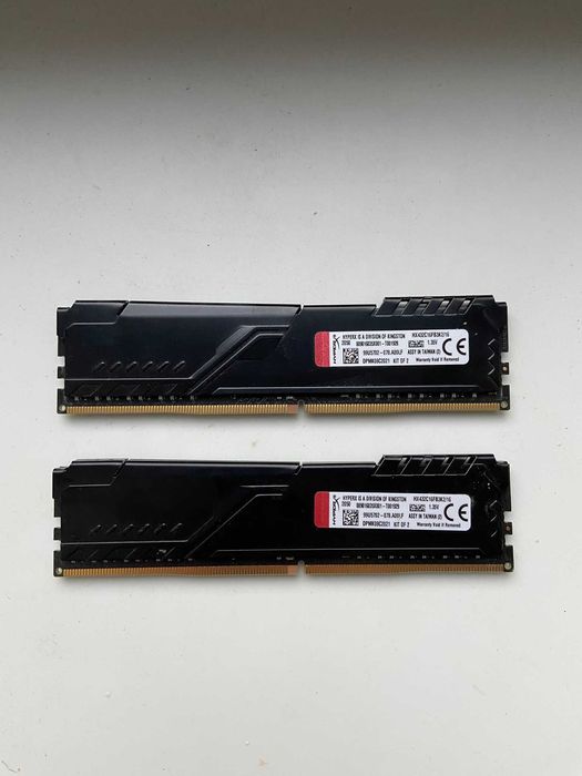 HyperX Fury DDR4 16GB (2×8GB) 3200 MHz HX432C16FB3K2/16