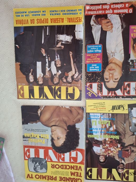 Revistas antigas  festival da canção