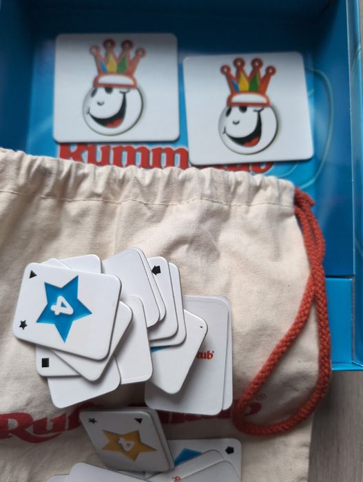 Rummikub junior, gra dla 3 -7 lat, stan idealny