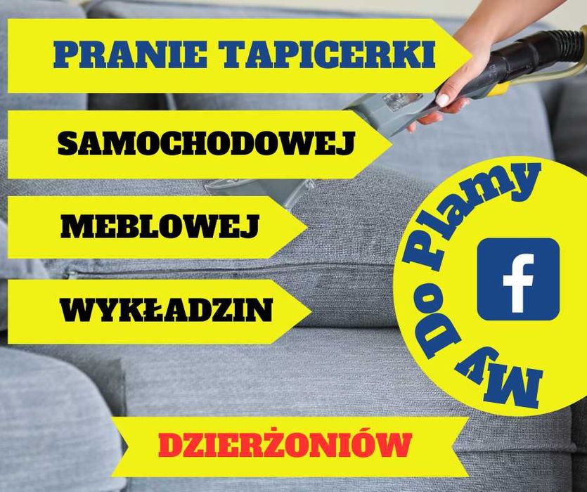 Pranie Tapicerki Meblowej, Samochodowej, Wykładzin