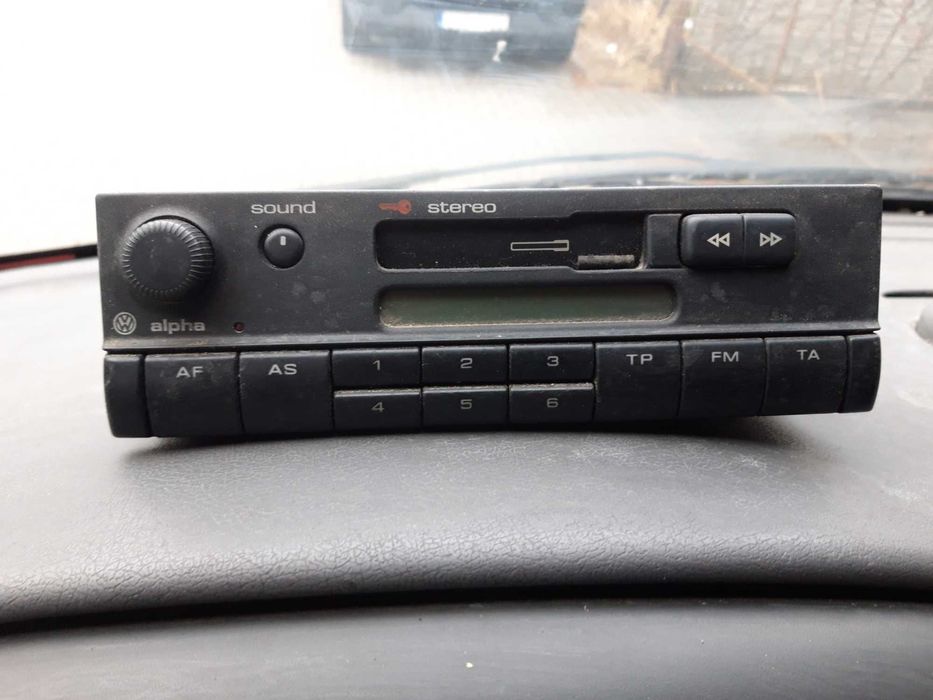 Radio VW ALPHA stary VW.