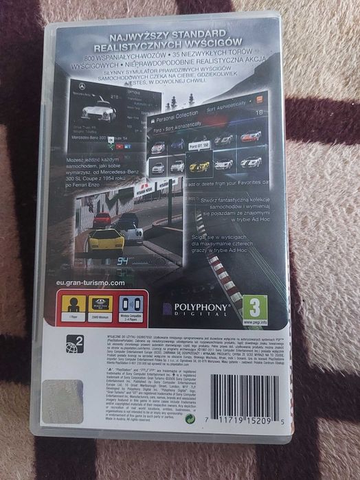 PSP gra Gran Turismo