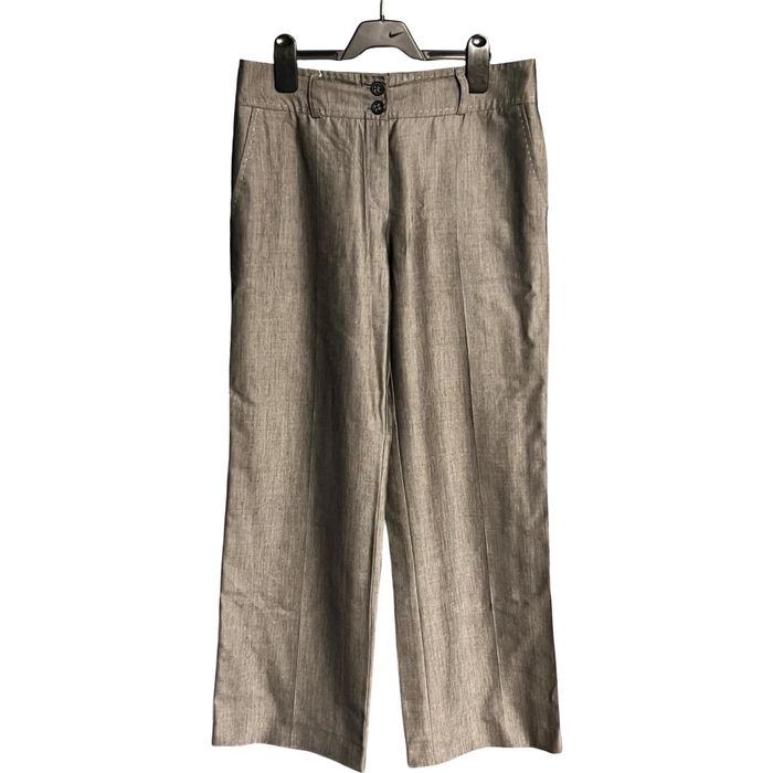 Laurèl Spodnie Męskie Wygodne Stylowe Eleganckie Szare Rozmiar 36