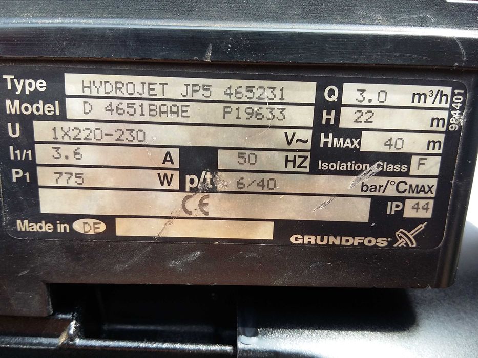 Насос центробежный для воды, станции.Германия.Grundfos