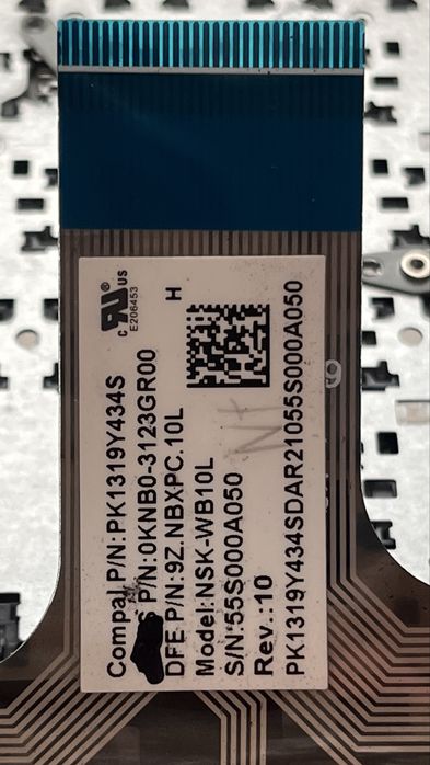 Teclado novo para portátil Asus Zenbook UX305