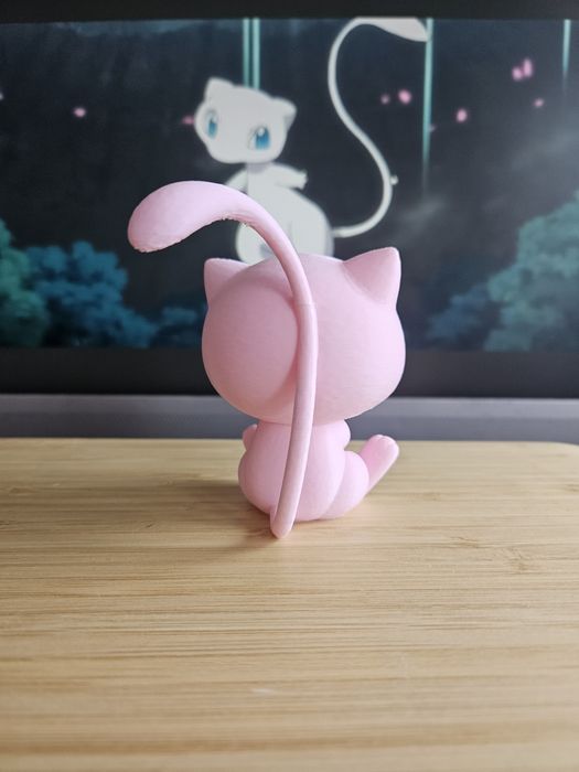 Mew estilo Chibi impressão 3D