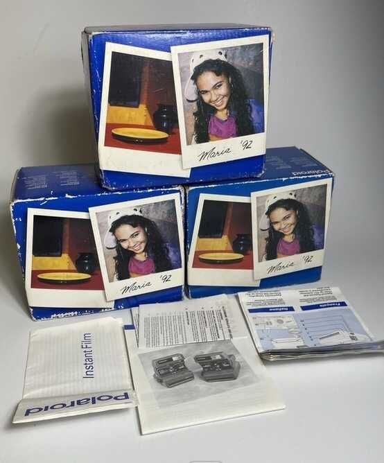 Polaroid 636 (Close Up), 3шт в оригинальных коробках, винтаж
