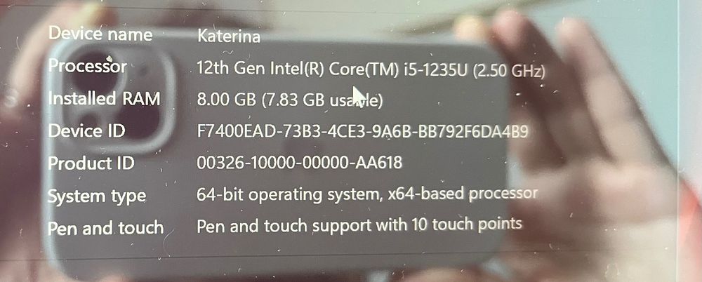 Microsoft Surface Pro 9 платиновий