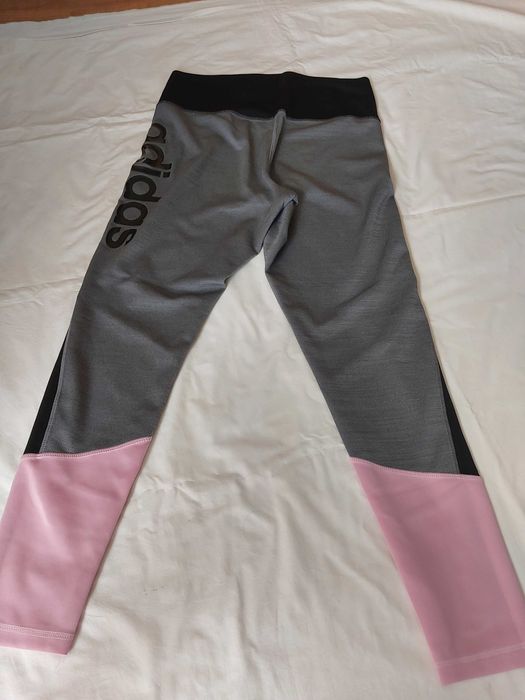 legginsy spodnie do ćwiczeń ADDIDAS M 38 fajne