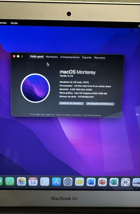 Mcbook Air como novo