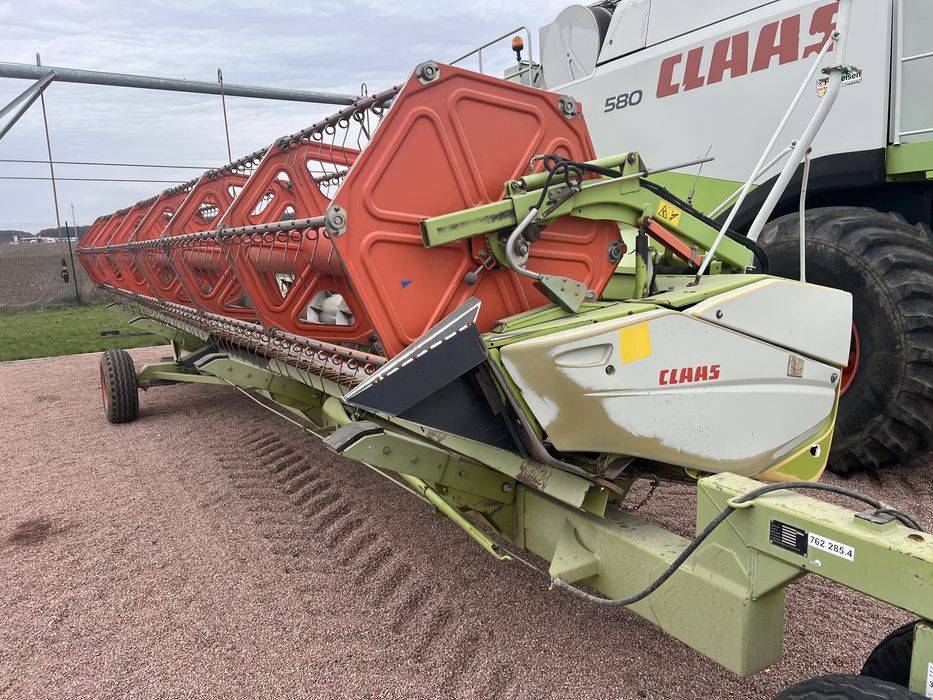 Claas Lexion 580 + Vario 9.1 m