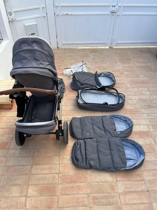 Carrinho de Gémeos Joolz Geo 2 Twin Completo + Extras