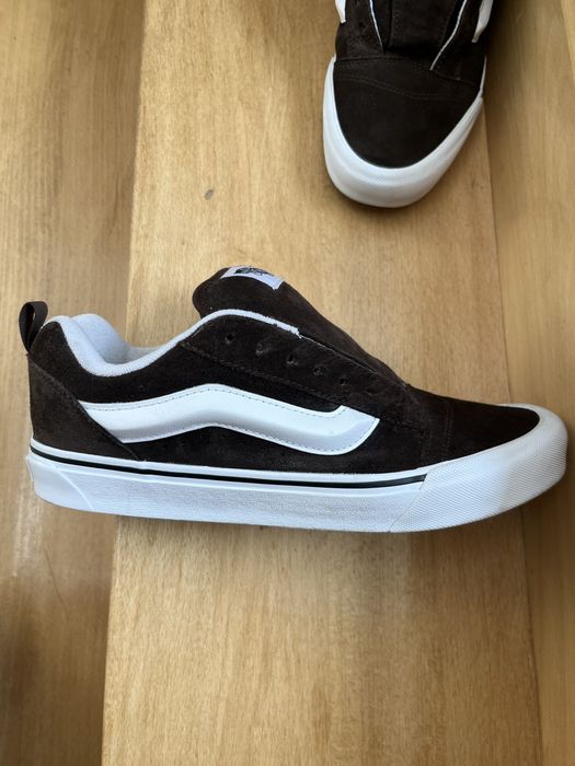 Vans Knu Skool темно-коричневі, розмір 44 (28 см), стан як нові