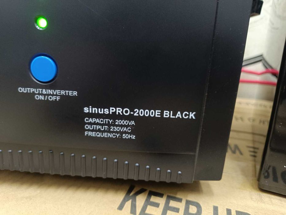 Інвертор VOLT POLSKA SINUS PRO 2000W 12V (інвертер+зарядний 2в1) ДЖБ