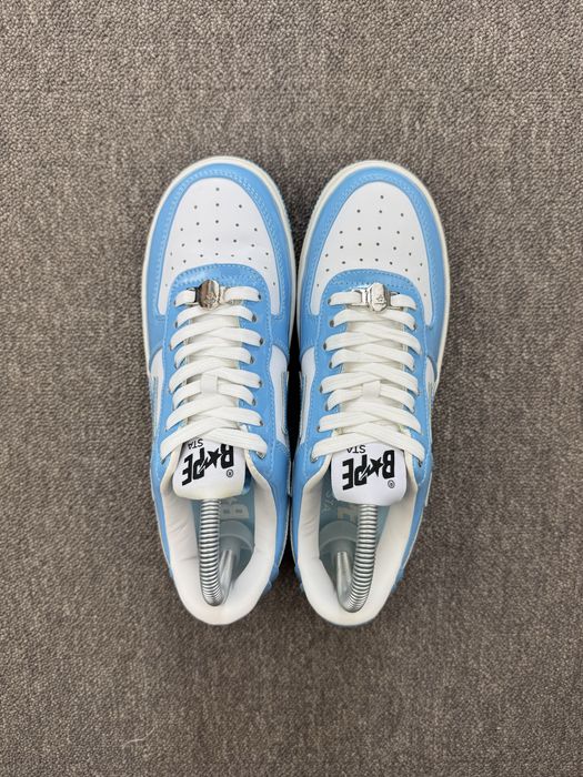 Buty A Bathing Ape Bape Sta White Blue