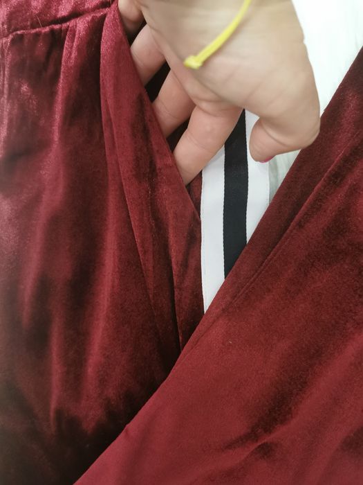 Spodnie dresowe dresy damskie welurowe S 36