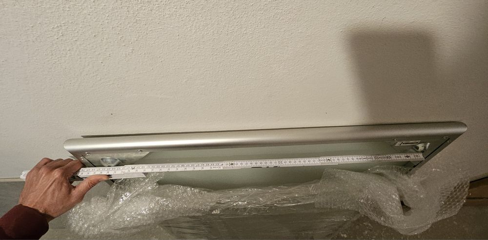 Blat szklany Ikea 120 x 80 cm (117 x 78 cm)