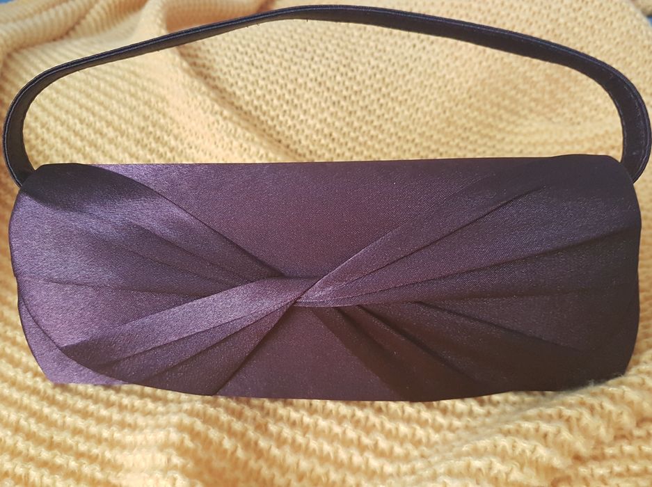 Czekoladowa torebka kopertówka