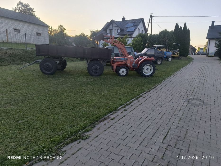 Kubota traktorek 4x4