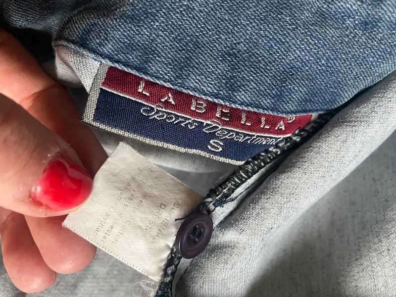 Sukienka jeans dzins prostota basic trapez labella s m 36 38