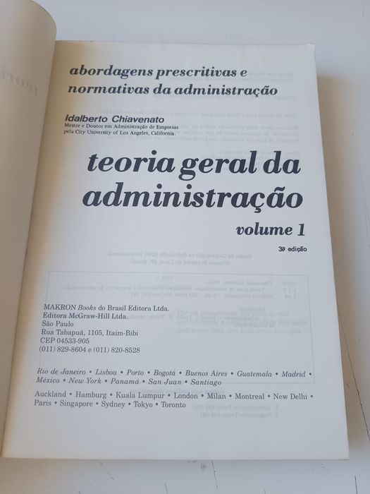 Teoria geral da administração