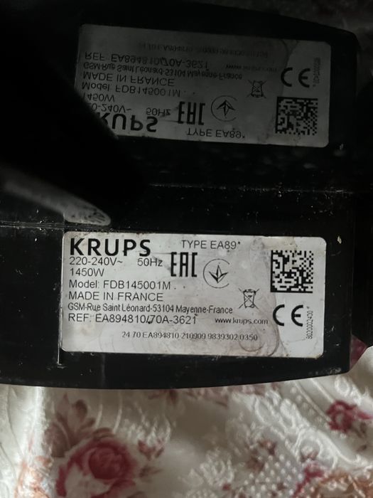 Ekspres do kawy Krups EA89*