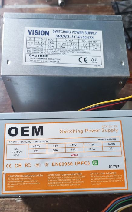 Fontes de alimentação PC