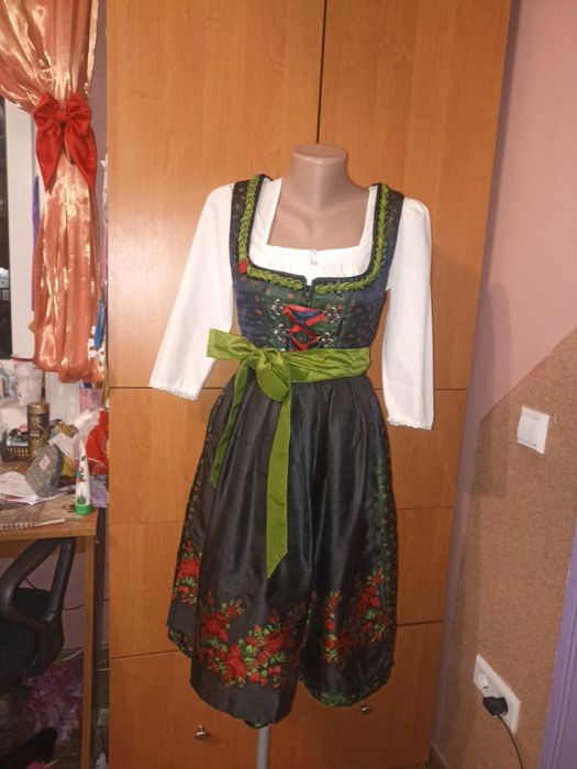 Дірндль, німецький народний костюм, октоберфест, 34, xs, s