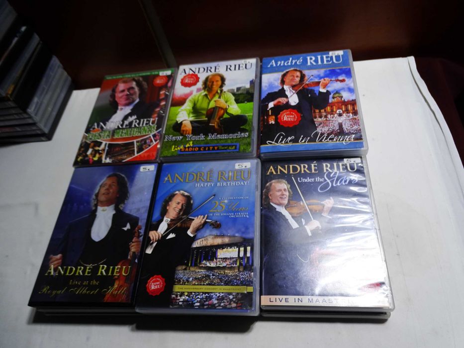 André Rieu-CDs e DVDs-5 euros cada artigo