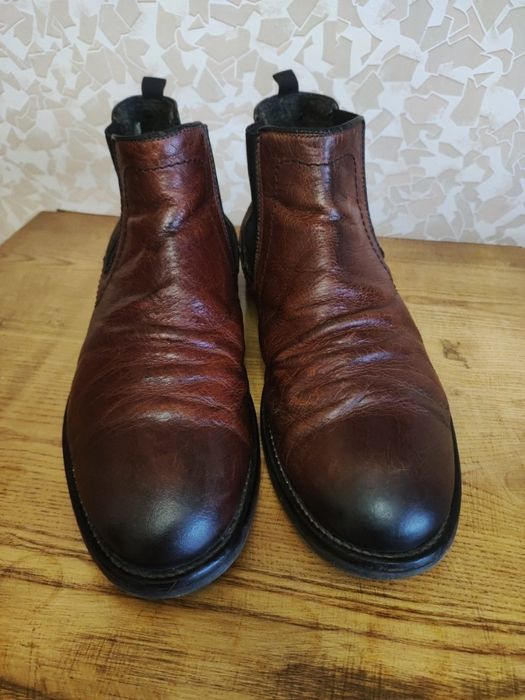 Черевики чоловічі  шкіряні челсі Oliver Jacob , оригінал.