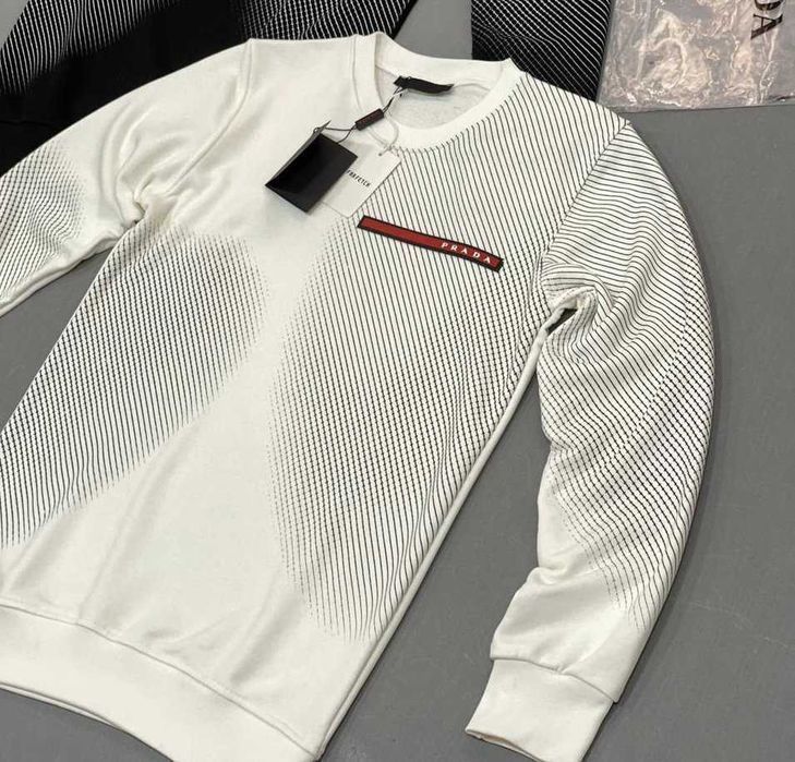 РАСПРОДАЖА! Свитшот PRADA мужской батник реглан кофта