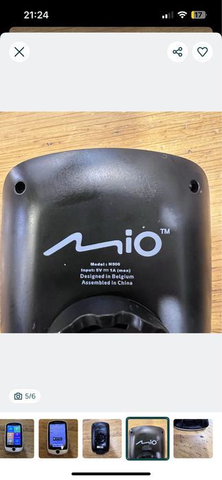 GPS Bicicleta Mio Cyclo 205