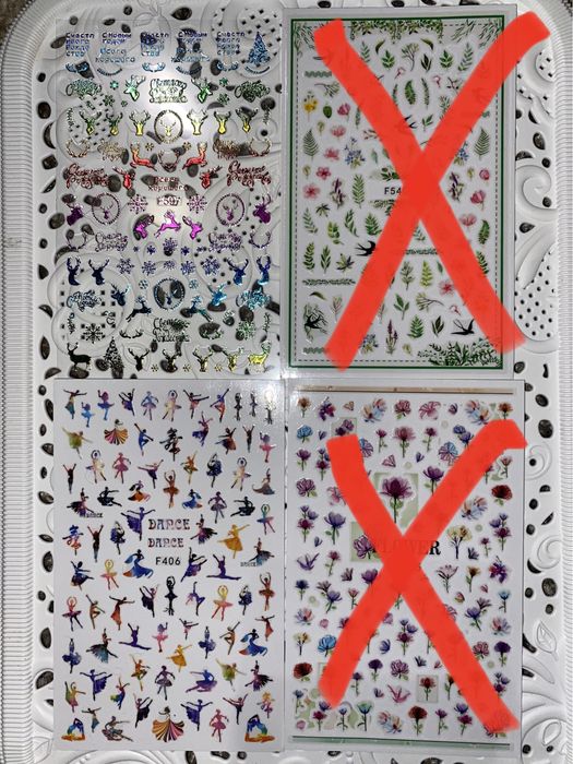 Стикеры, наклейки, декор на ногти