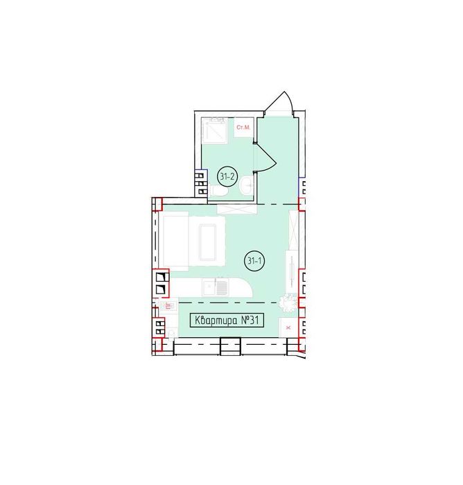 Смарт-квартири від забудовника біля метро Академмістечко