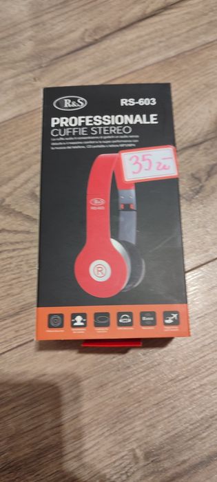 Słuchawki nauszne składane R&S RS-603