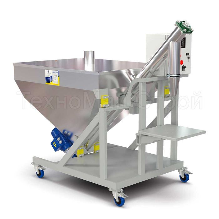 Ваговий шнековий дозатор "ДТЗ-100" (Нержавіюча сталь)